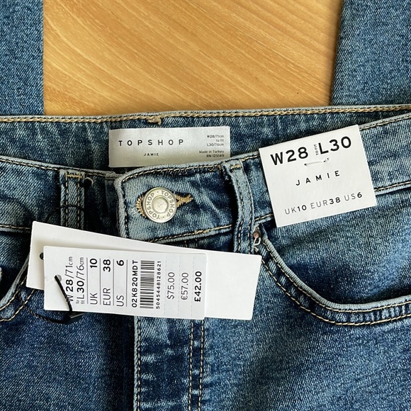 Topshop Jamie Jeans - Picture 3 of 3